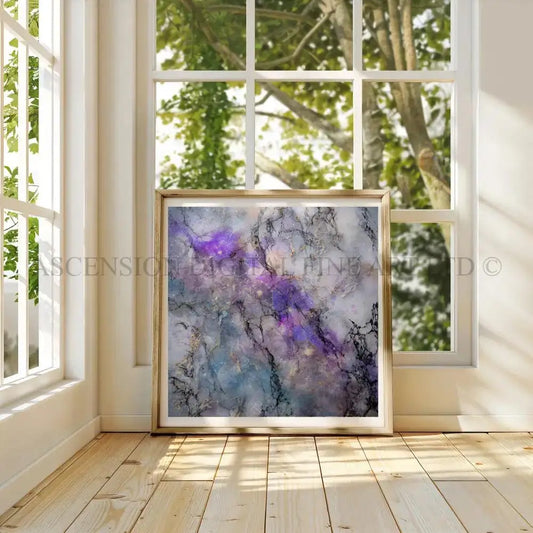 Geode art print