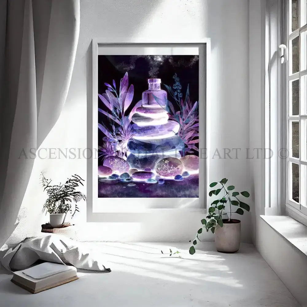 Balancing stones art print | Serenity Wall Art
