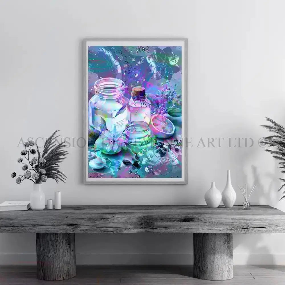 Apothecary Art Print | Wellness Wall Art