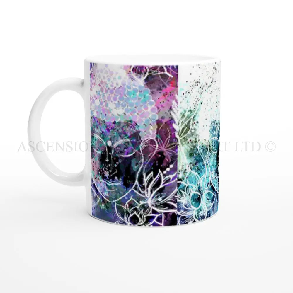 11oz Ceramic Mug Ceramic White