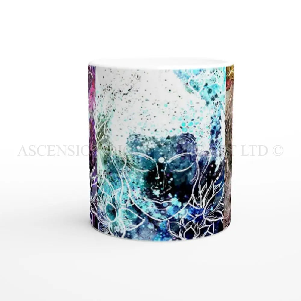 11oz Ceramic Mug Ceramic White