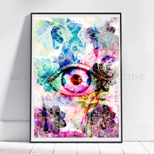 Meditation art prints, meditation wall art