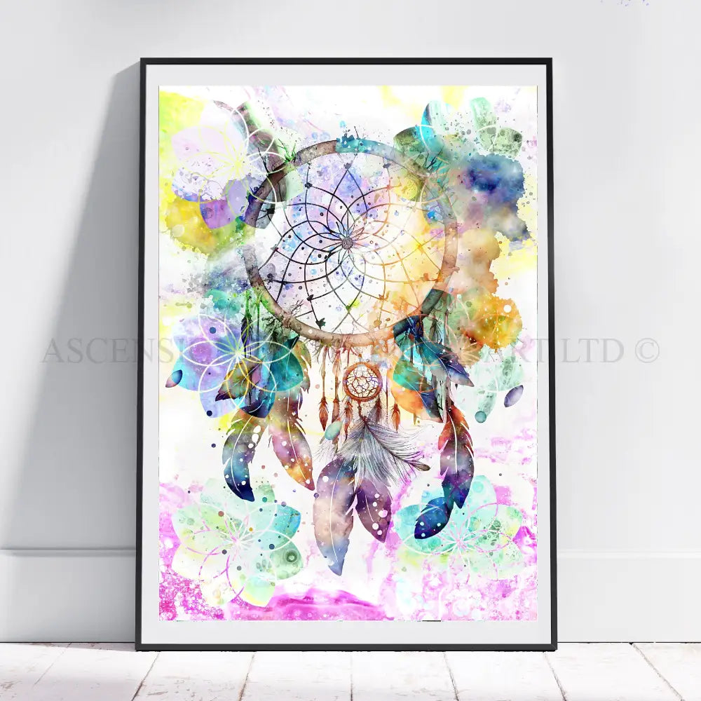 Meditation art print, spiritual wall art